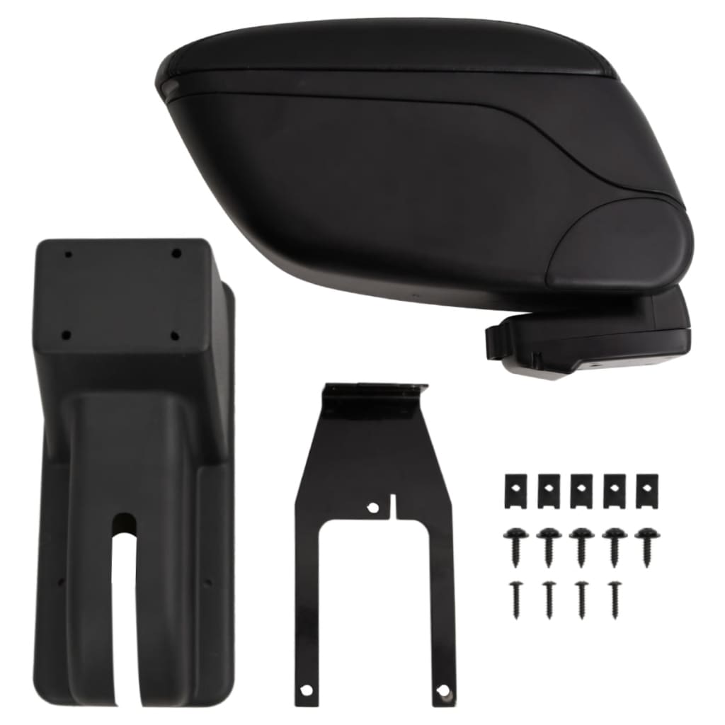 Auto-Armlehne Schwarz 12x29x(32–46) cm ABS
