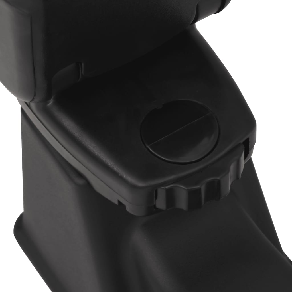 Auto-Armlehne Schwarz 12x29x(32–46) cm ABS