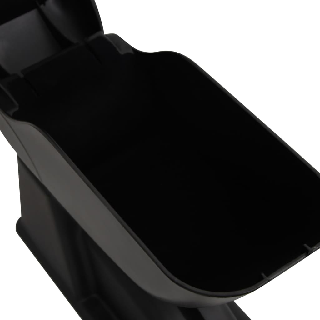 Auto-Armlehne Schwarz 12x29x(32–46) cm ABS
