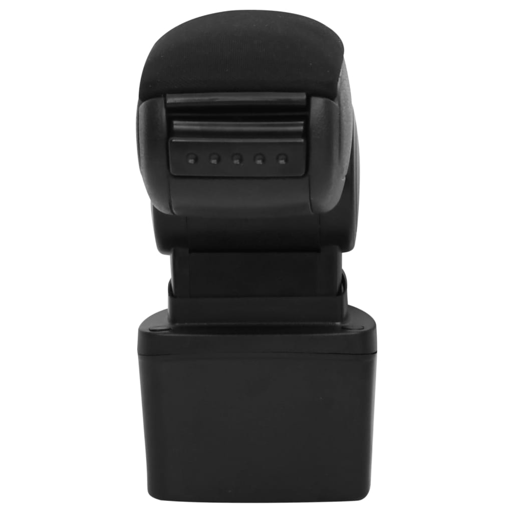 Auto-Armlehne für NISSAN JUKE (ab 2010) Schwarz 14,5x31,5x(30–48) cm ABS