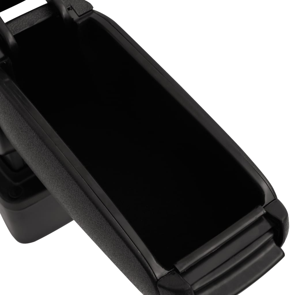 Auto-Armlehne für NISSAN JUKE (ab 2010) Schwarz 14,5x31,5x(30–48) cm ABS