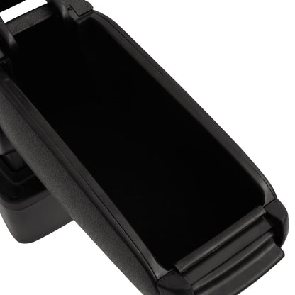 Auto-Armlehne für NISSAN JUKE (ab 2010) Schwarz 14,5x31,5x(30–48) cm ABS