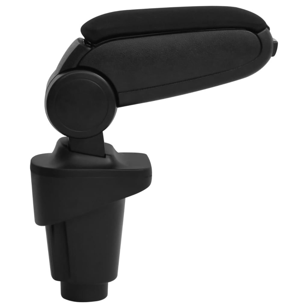 Auto-Armlehne für Fiat 500L (2012) Schwarz 14x35x(37–53) cm ABS