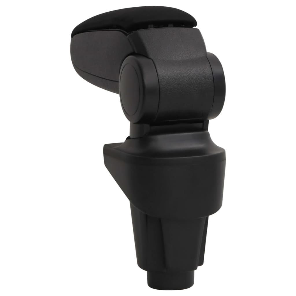 Auto-Armlehne für Fiat 500L (2012) Schwarz 14x35x(37–53) cm ABS
