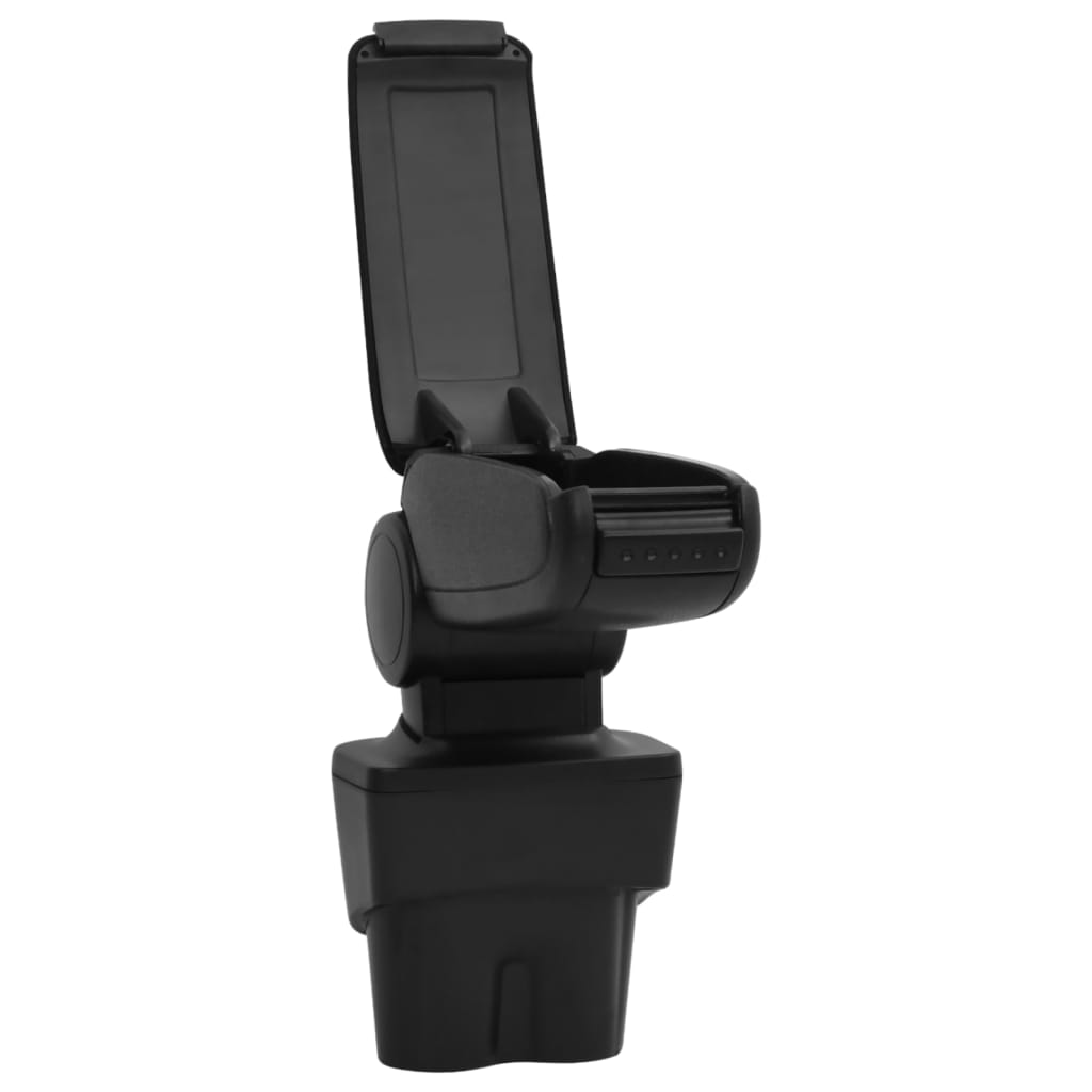 Auto-Armlehne Schwarz 17x32x(35,5–52) cm ABS