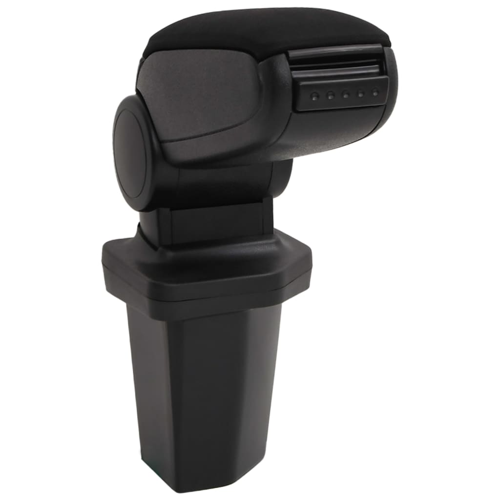 Auto-Armlehne für HYUNDAI I20 (2015–2019) Schwarz 15x32x(40–52) cm ABS