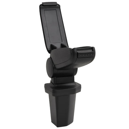 Auto-Armlehne für HYUNDAI I20 (2015–2019) Schwarz 15x32x(40–52) cm ABS
