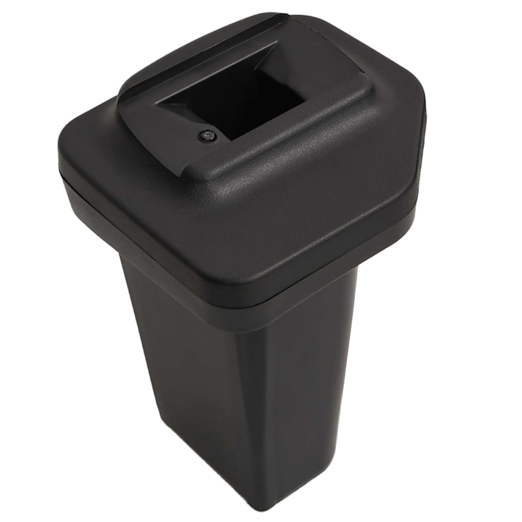 Auto-Armlehne für HYUNDAI I20 (2015–2019) Schwarz 15x32x(40–52) cm ABS