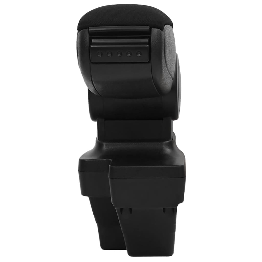 Auto-Armlehne Schwarz 15x35x(33–49,5) cm ABS