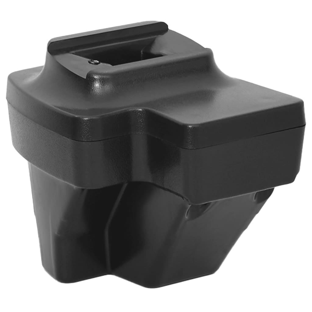 Auto-Armlehne Schwarz 15x35x(33–49,5) cm ABS