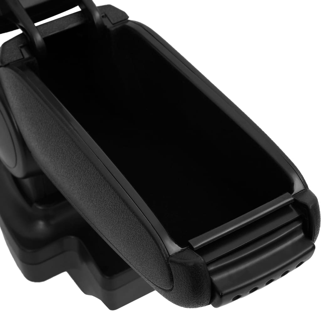 Auto-Armlehne Schwarz 15x35x(33–49,5) cm ABS