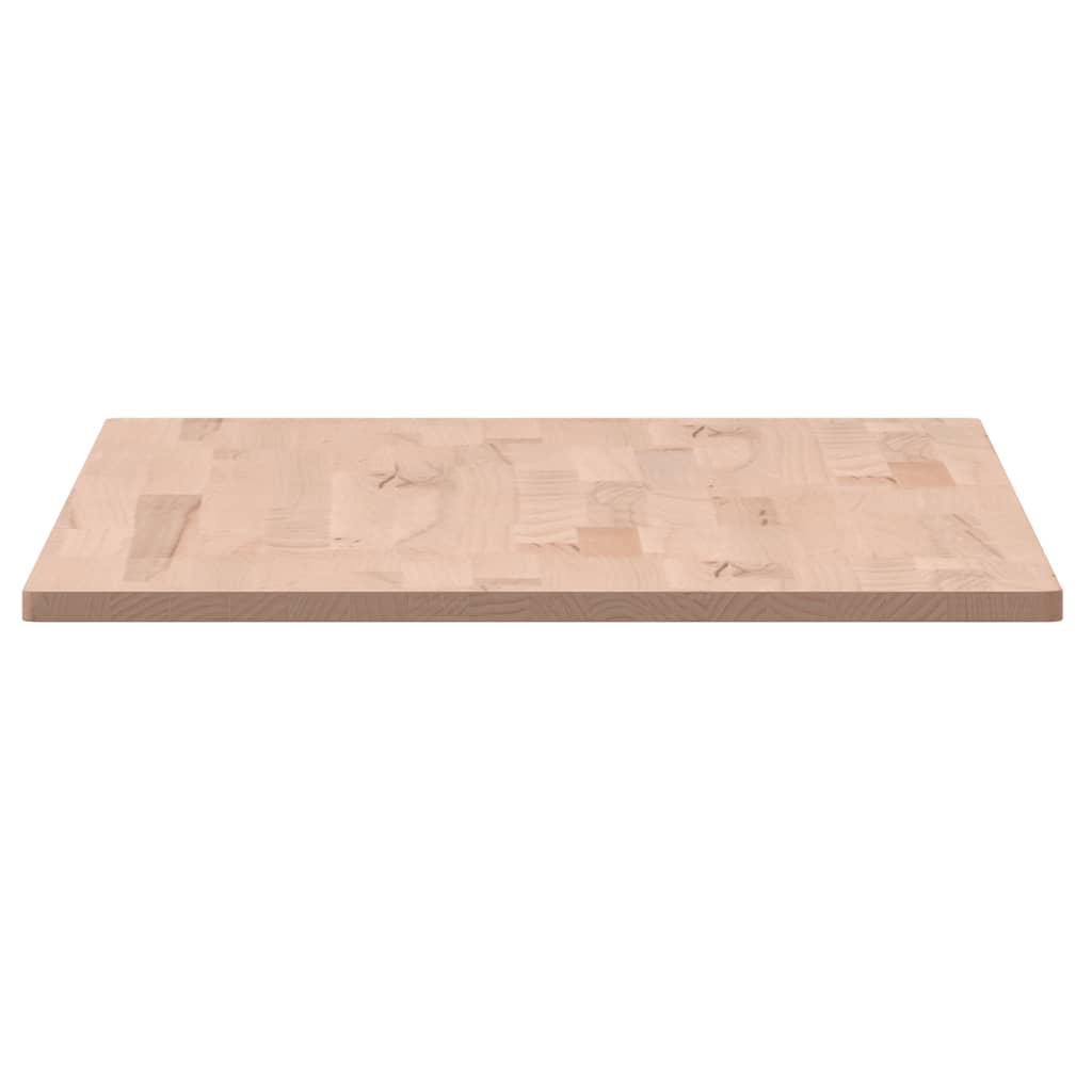 Tischplatte 80x40x1,5 cm Rechteckig Massivholz Buche