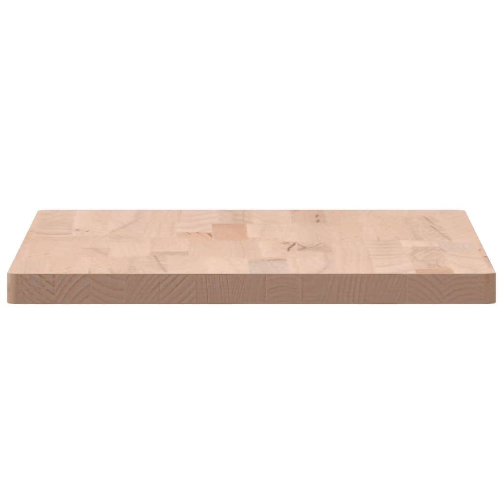 Tischplatte 60x40x2,5 cm Rechteckig Massivholz Buche