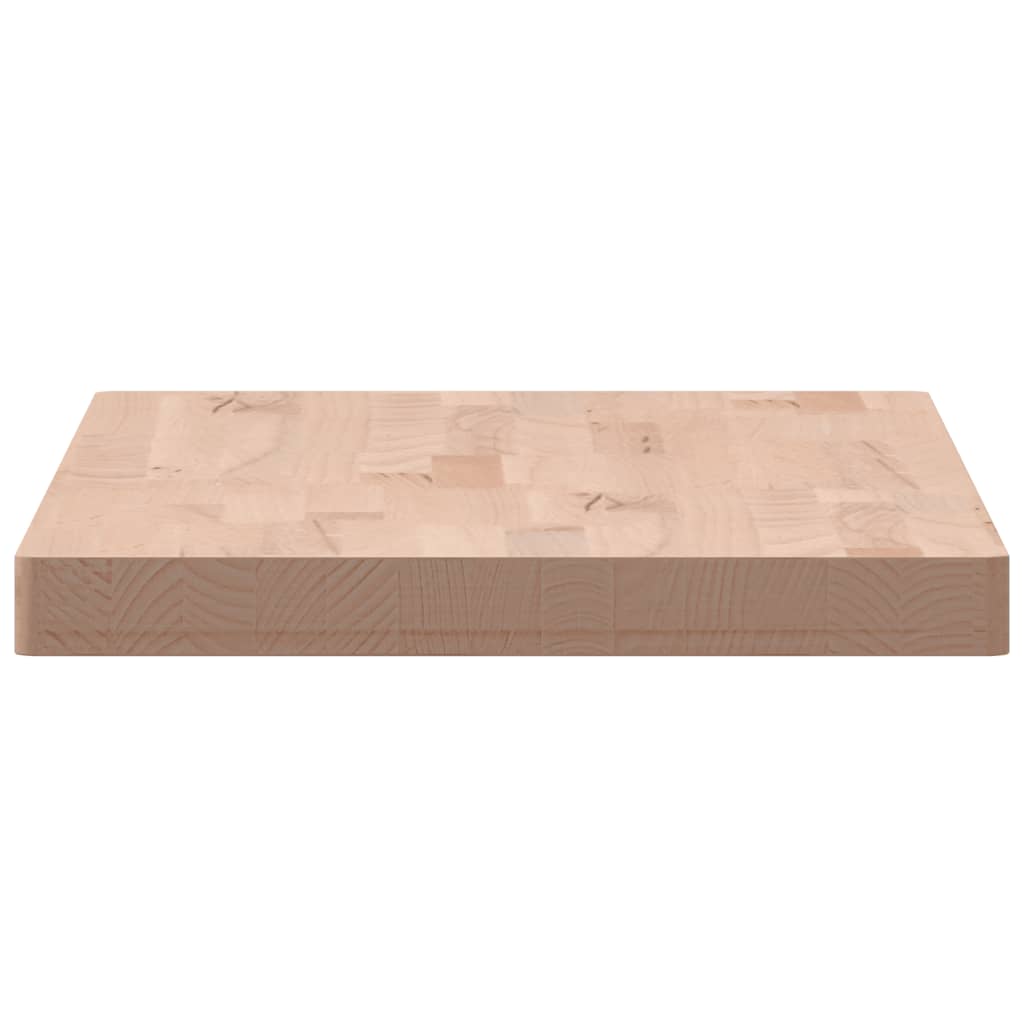 Tischplatte 100x50x4 cm Rechteckig Massivholz Buche