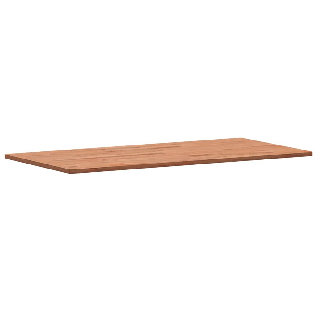 Tischplatte 80x40x1,5 cm Rechteckig Massivholz Buche