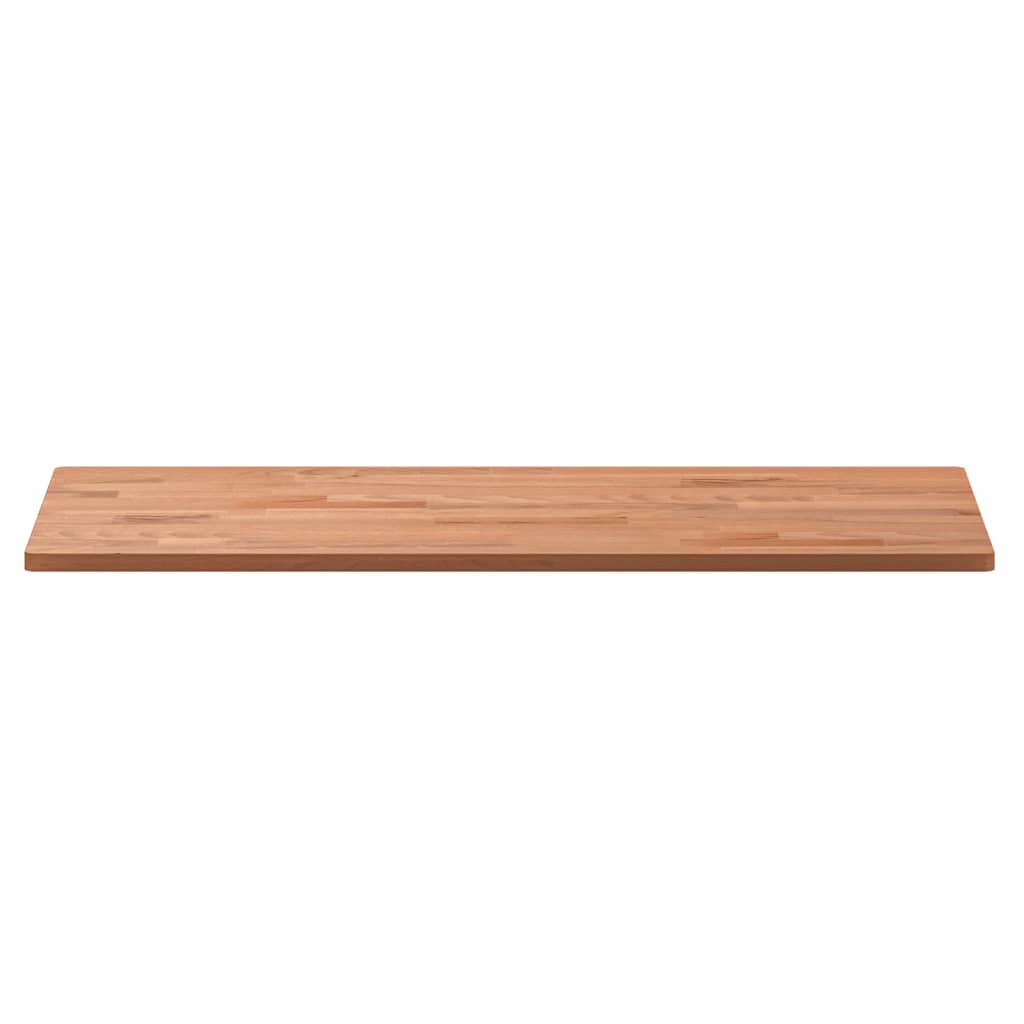 Tischplatte 80x40x1,5 cm Rechteckig Massivholz Buche