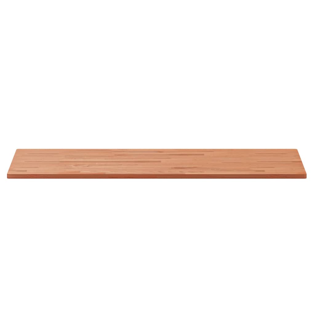 Tischplatte 100x50x1,5 cm Rechteckig Massivholz Buche