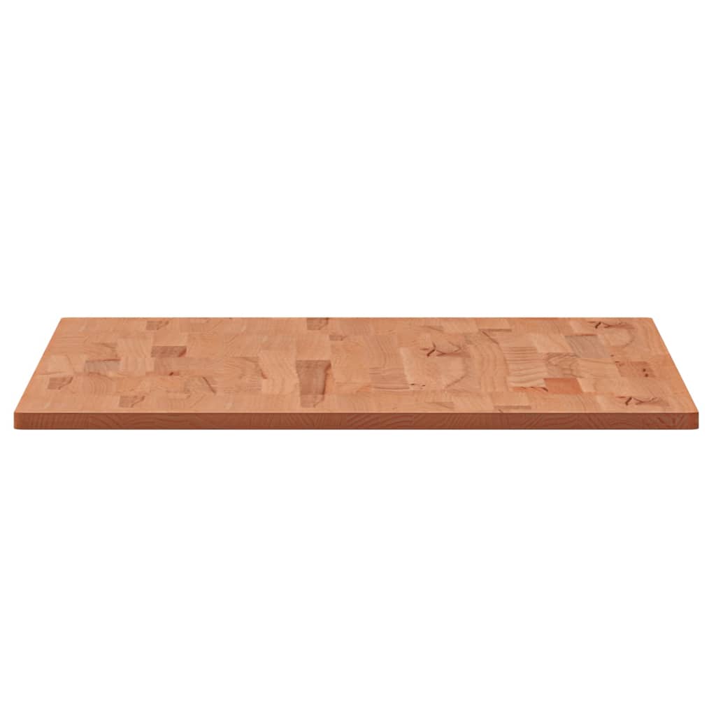 Tischplatte 100x60x1,5 cm Rechteckig Massivholz Buche