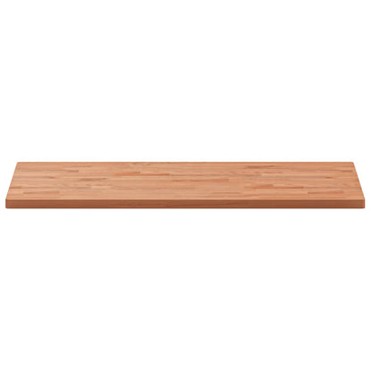 Tischplatte 100x50x2,5 cm Rechteckig Massivholz Buche