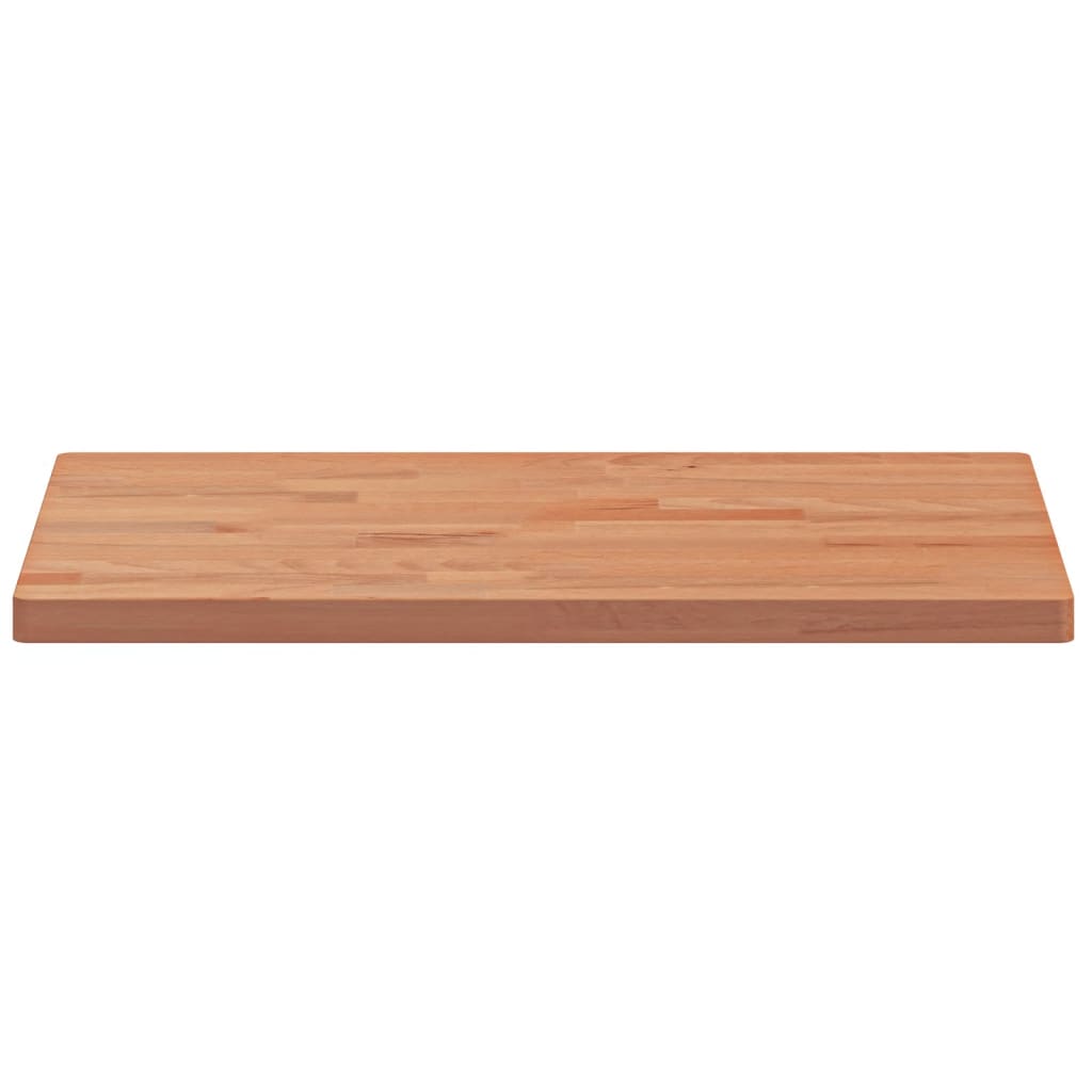 Tischplatte 60x40x2,5 cm Rechteckig Massivholz Buche