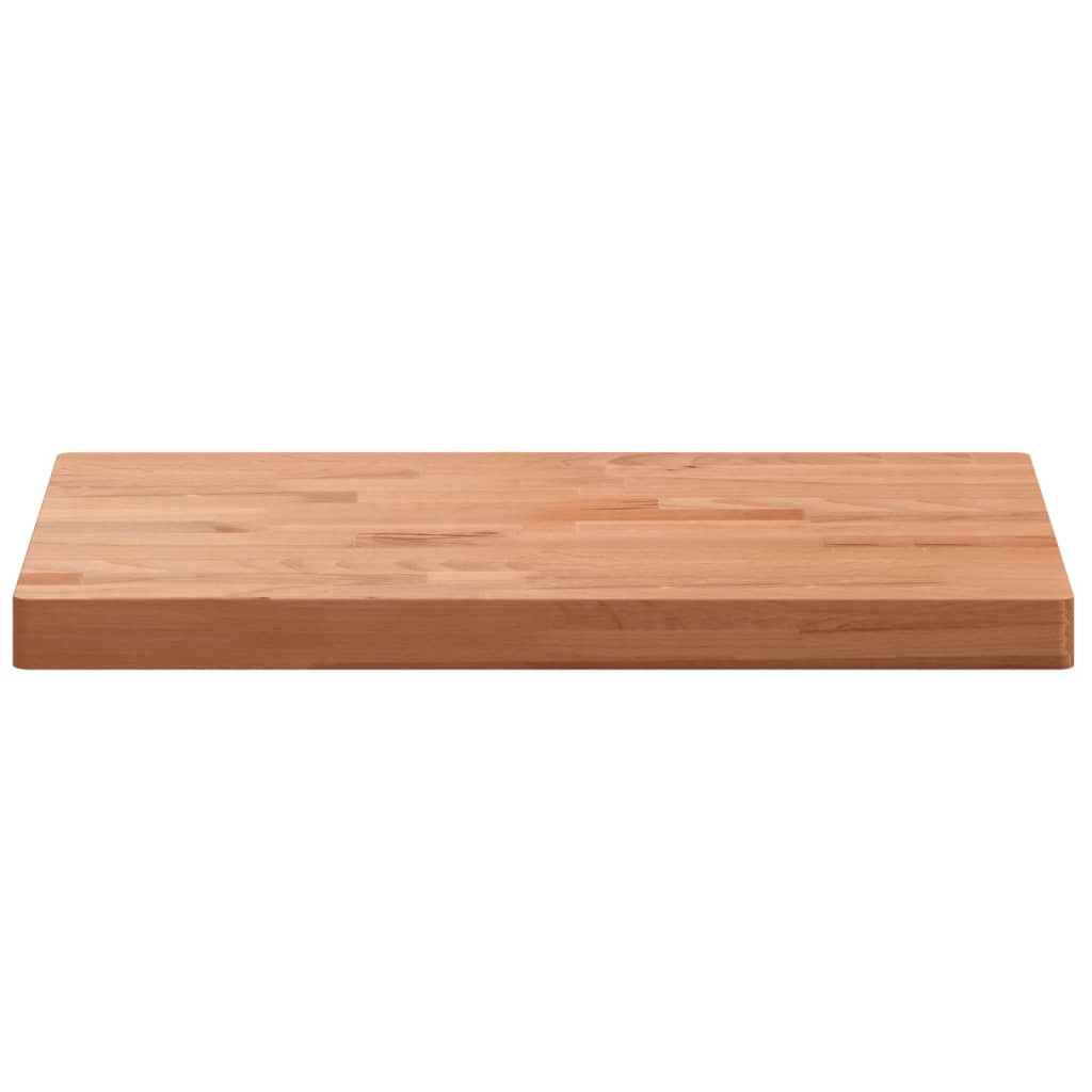 Tischplatte 60x40x4 cm Rechteckig Massivholz Buche