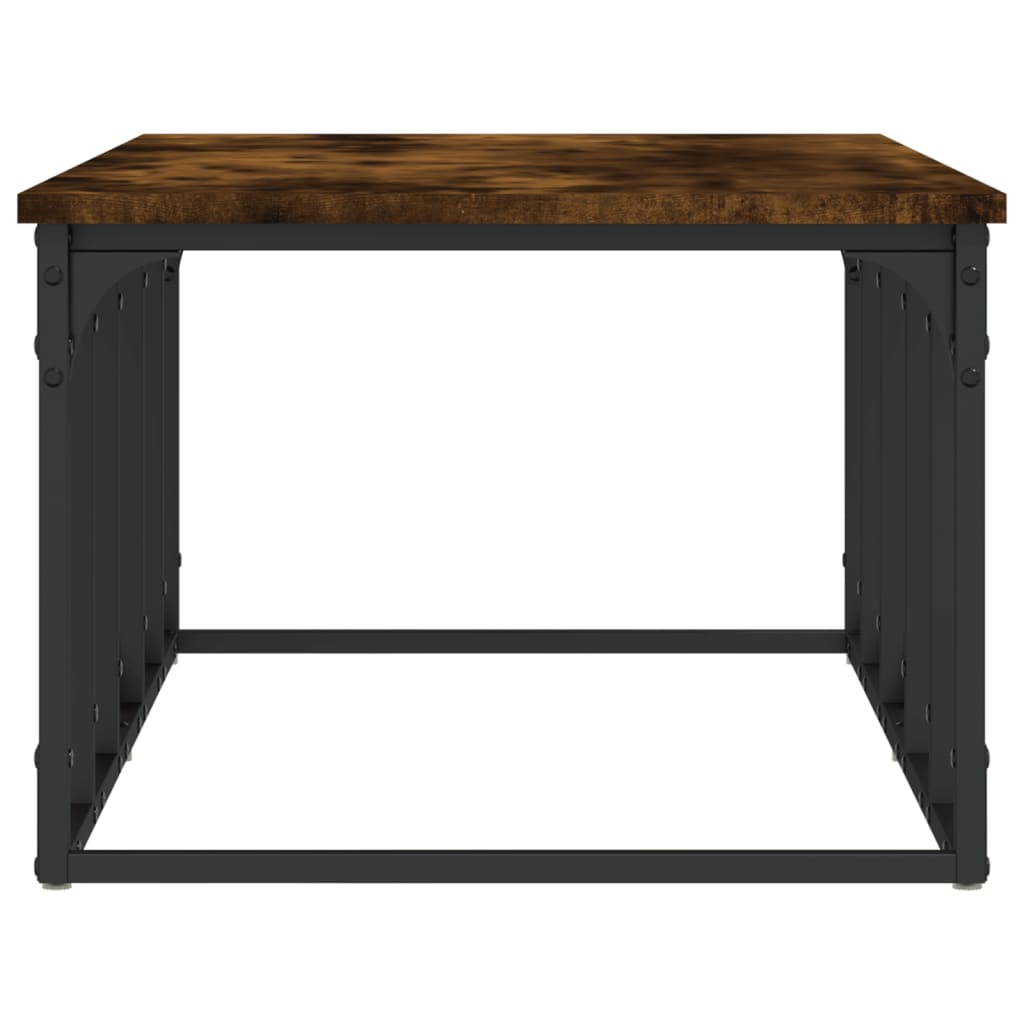 Coffee table smoked oak 100x50x35.5 cm wood material