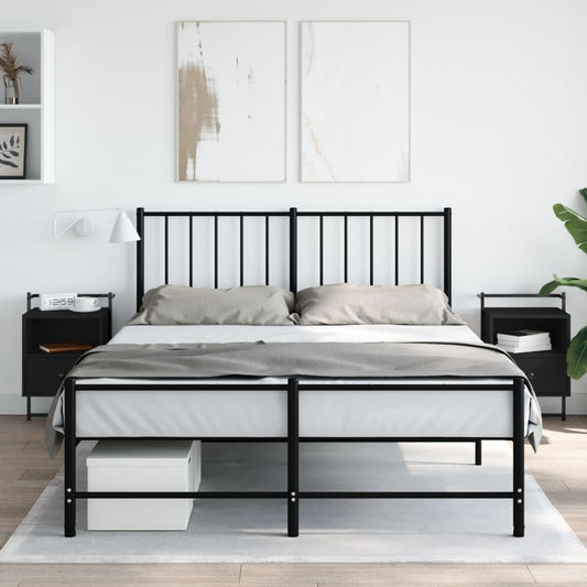 Wand-Nachttische 2 Stk. Schwarz 40x30x61 cm Holzwerkstoff
