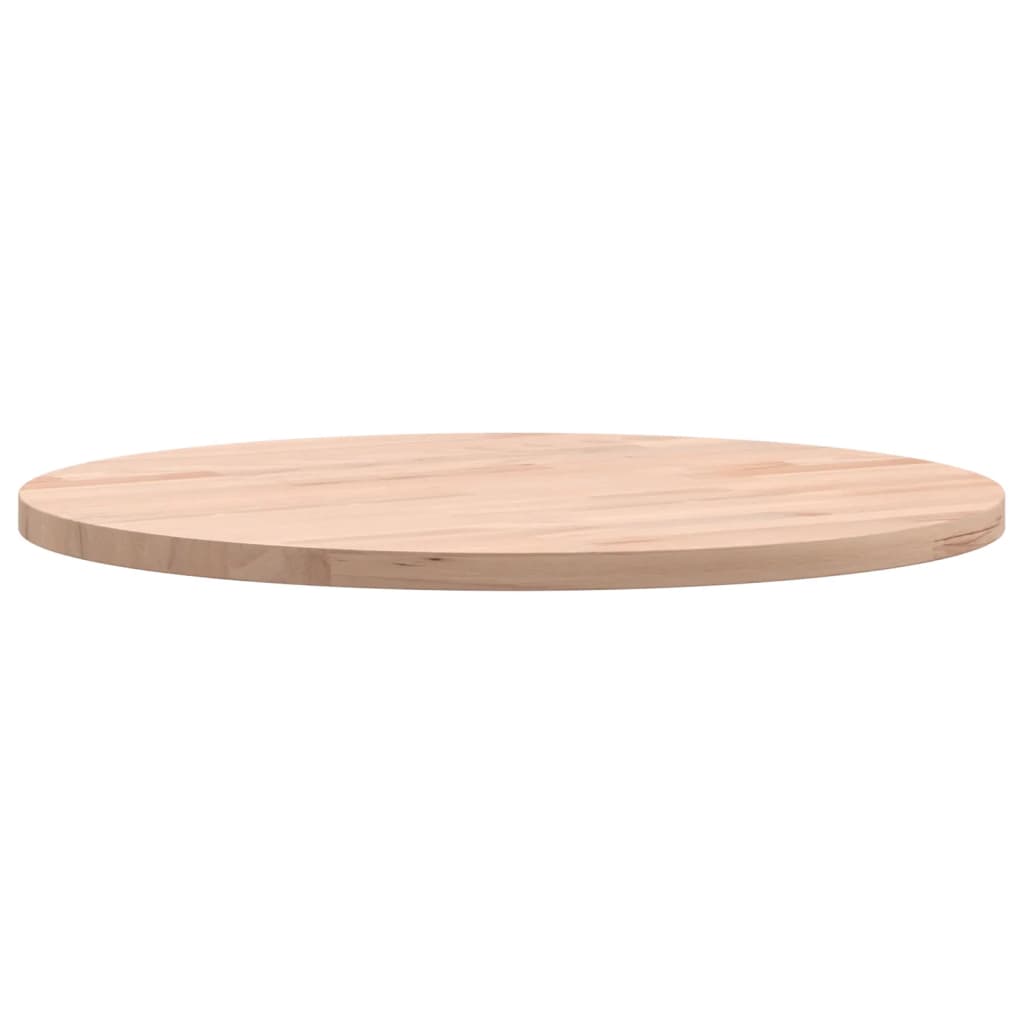 Tischplatte Ø40x1,5 cm Rund Massivholz Buche