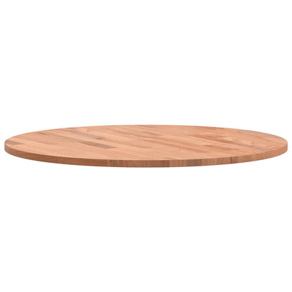 Tischplatte Ø60x1,5 cm Rund Massivholz Buche