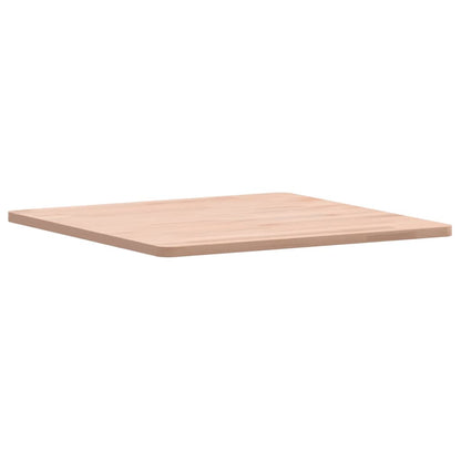 Tischplatte 50x50x1,5 cm Quadratisch Massivholz Buche