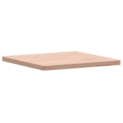 Tischplatte 50x50x2,5 cm Quadratisch Massivholz Buche
