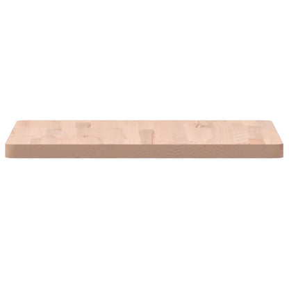 Tischplatte 50x50x2,5 cm Quadratisch Massivholz Buche