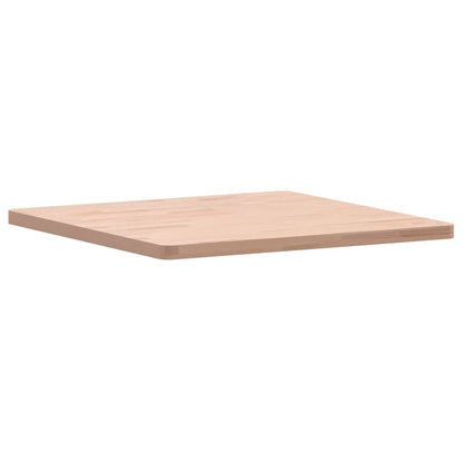 Tischplatte 60x60x2,5 cm Quadratisch Massivholz Buche