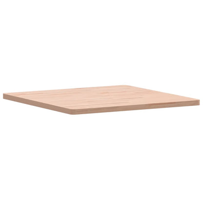 Tischplatte 70x70x2,5 cm Quadratisch Massivholz Buche