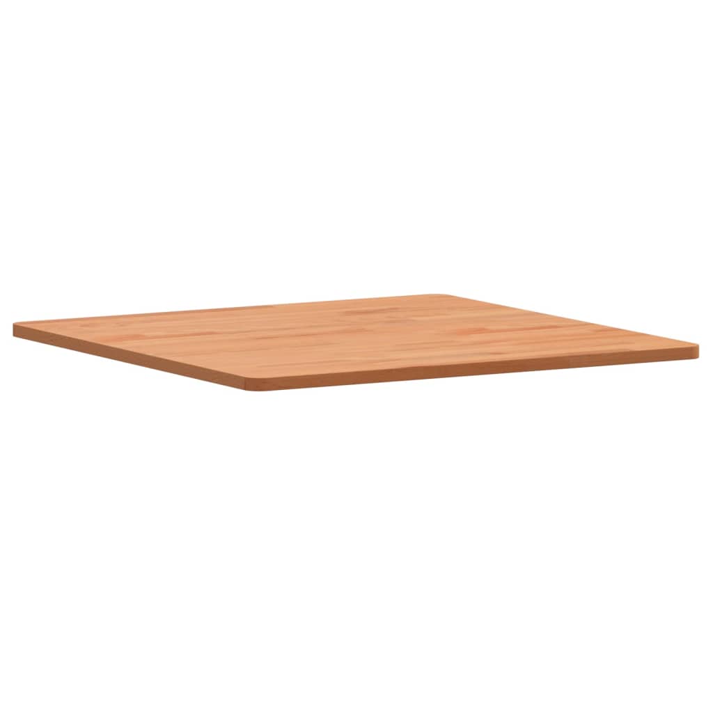 Tischplatte 60x60x1,5 cm Quadratisch Massivholz Buche