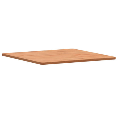 Tischplatte 60x60x1,5 cm Quadratisch Massivholz Buche