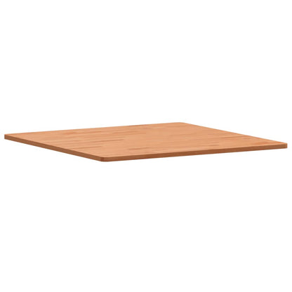 Tischplatte 70x70x1,5 cm Quadratisch Massivholz Buche