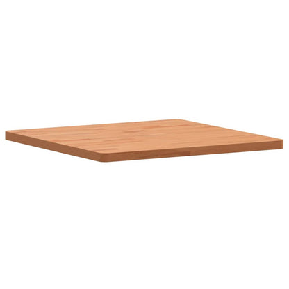 Tischplatte 60x60x2,5 cm Quadratisch Massivholz Buche