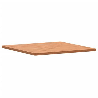 Tischplatte 80x80x2,5 cm Quadratisch Massivholz Buche
