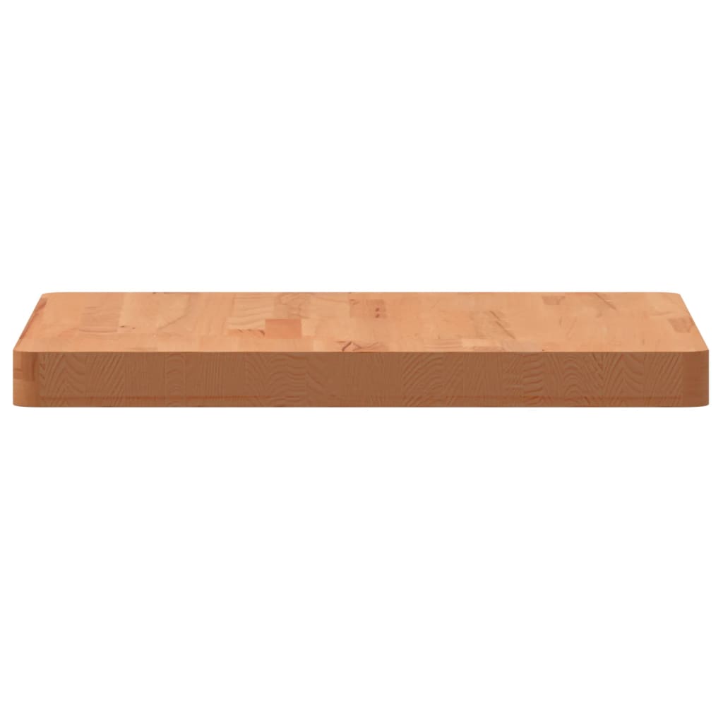 Tischplatte 50x50x4 cm Quadratisch Massivholz Buche