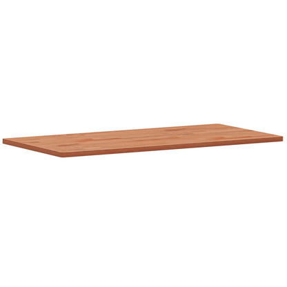 Waschtischplatte 100x50x1,5 cm Massivholz Buche