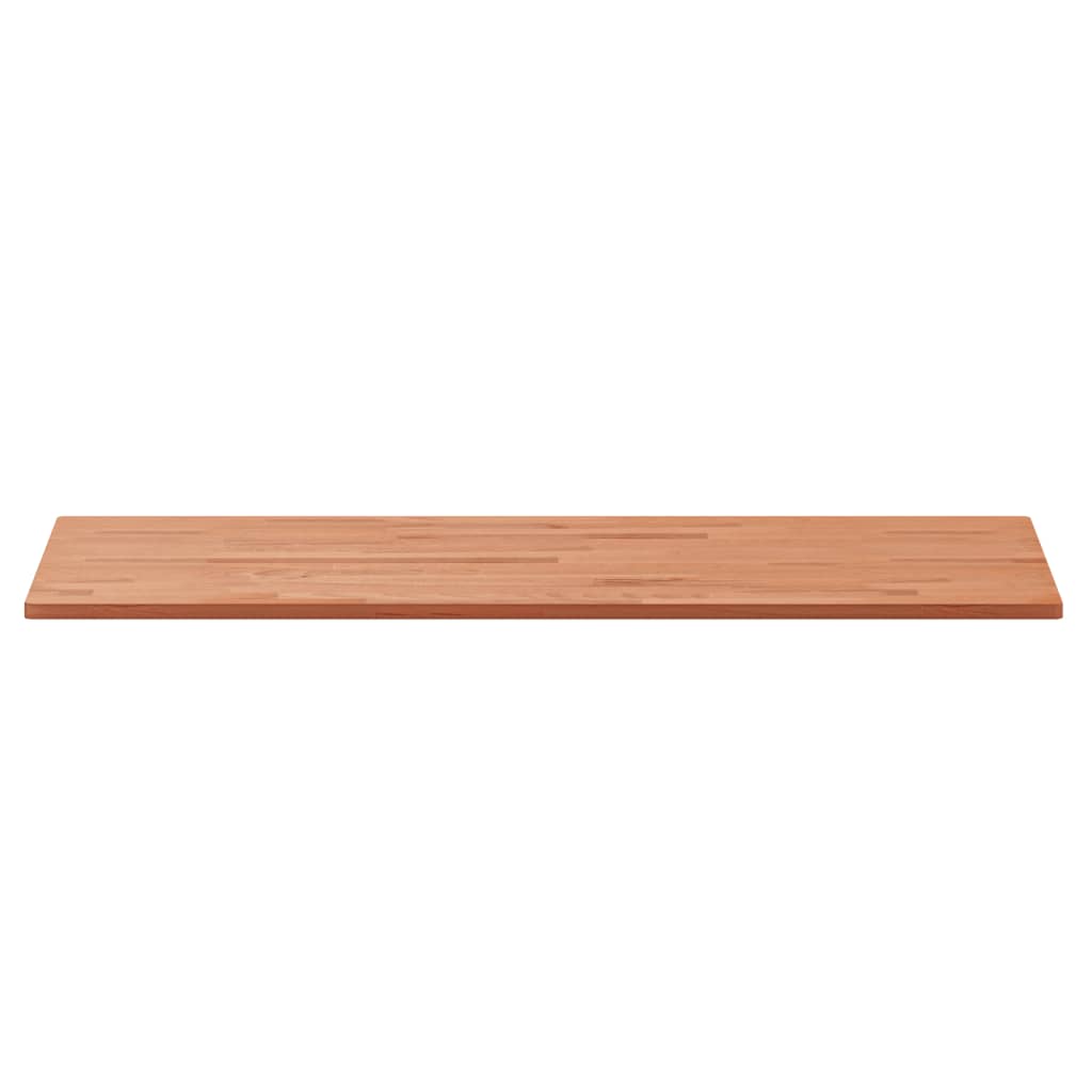 Waschtischplatte 100x50x1,5 cm Massivholz Buche