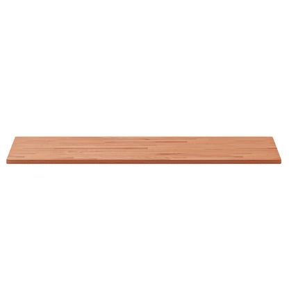 Waschtischplatte 100x50x1,5 cm Massivholz Buche