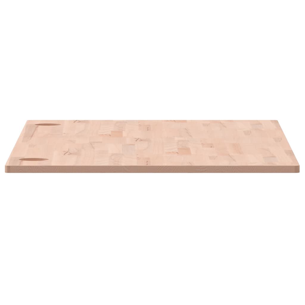 Schreibtischplatte 110x60x1,5 cm Massivholz Buche