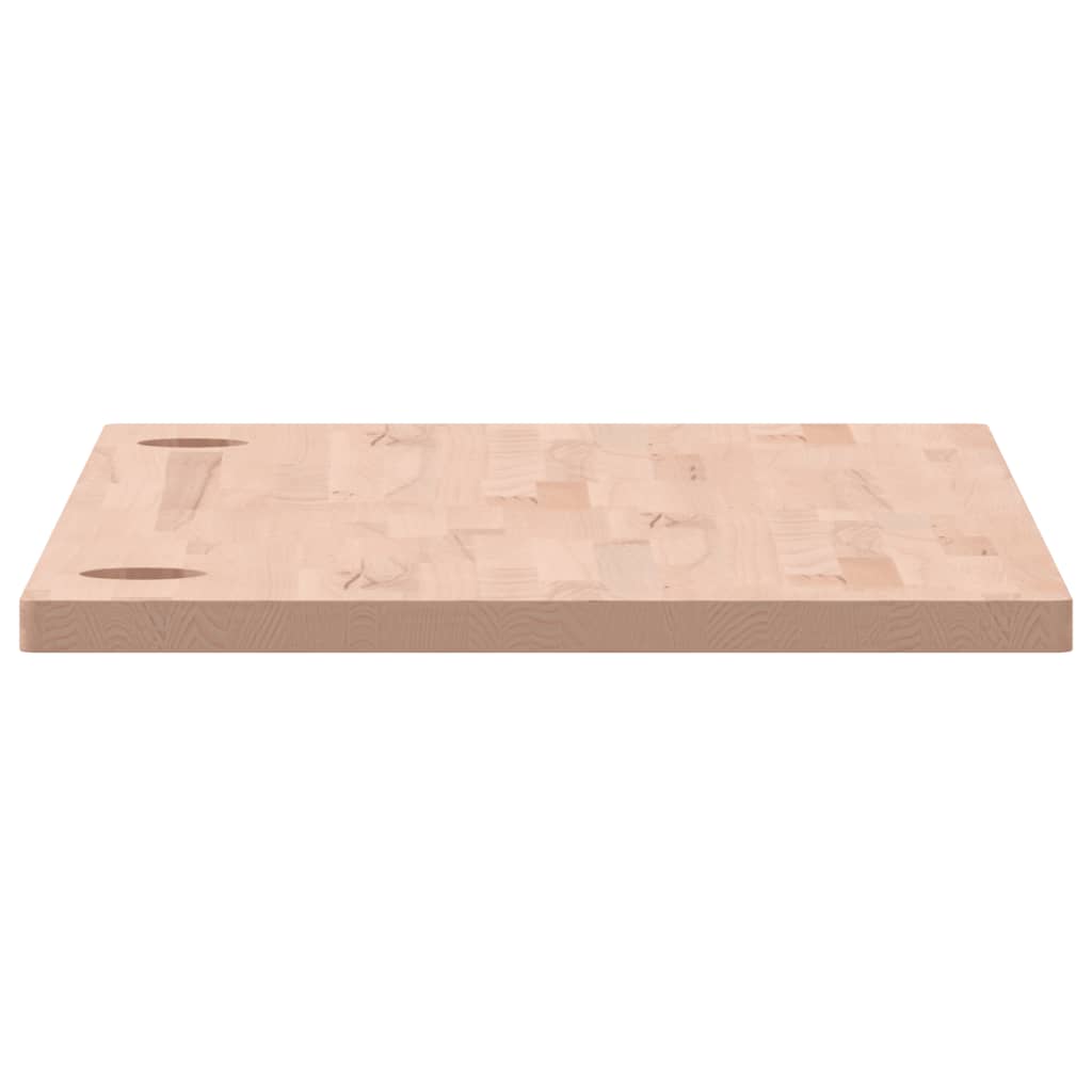 Schreibtischplatte 100x50x2,5 cm Massivholz Buche