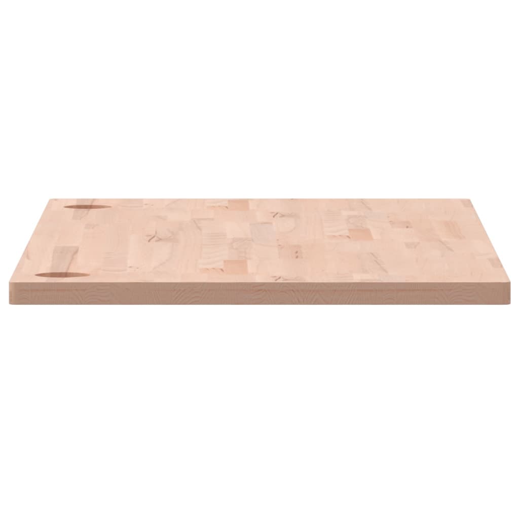 Schreibtischplatte 110x55x2,5 cm Massivholz Buche