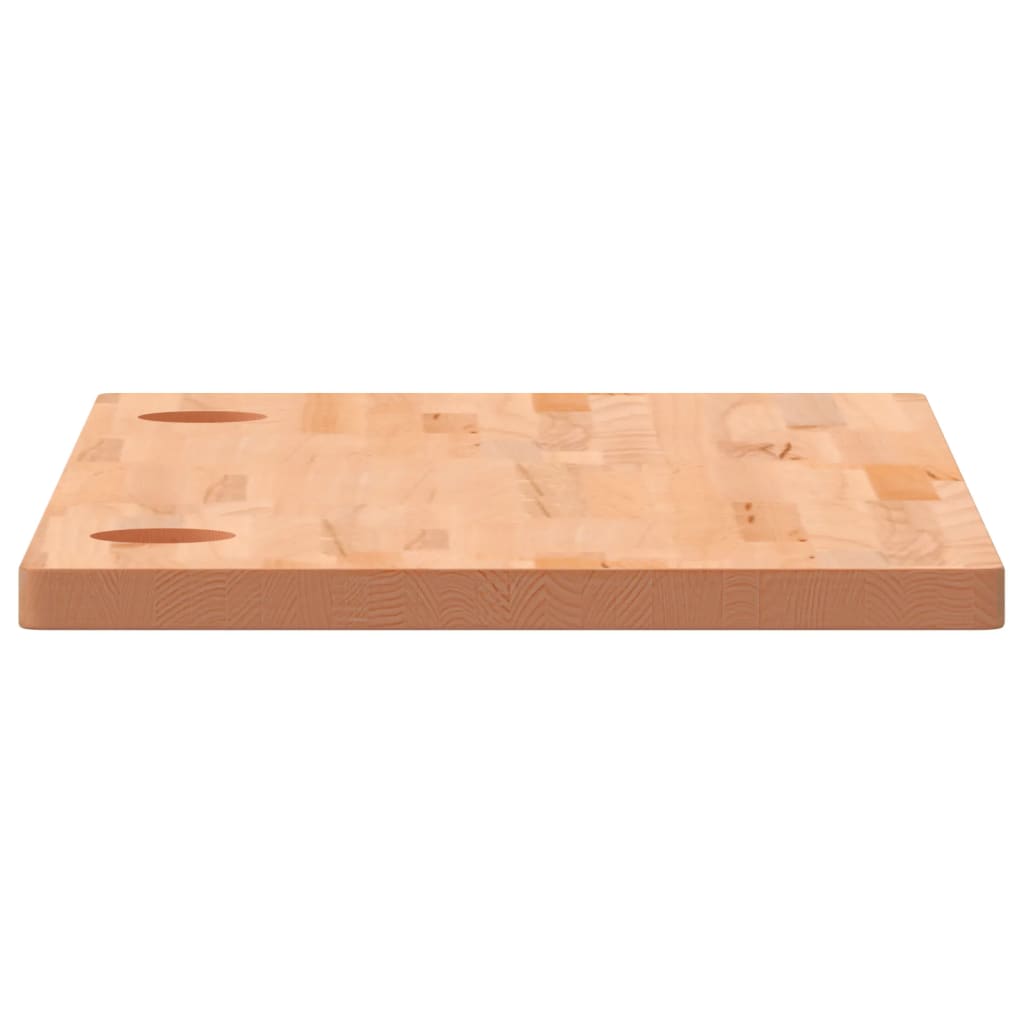 Schreibtischplatte 110x55x2,5 cm Massivholz Buche