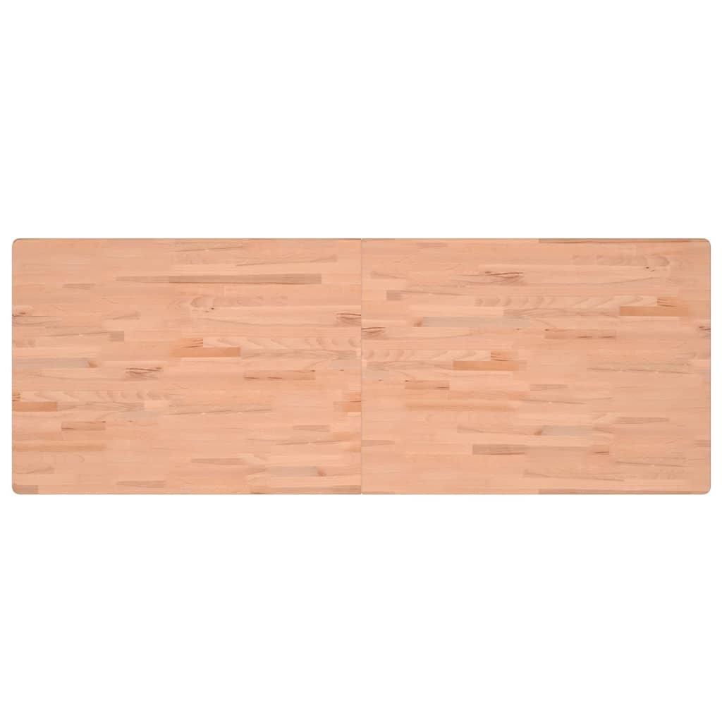 Schreibtischplatte 150x55x2,5 cm Massivholz Buche