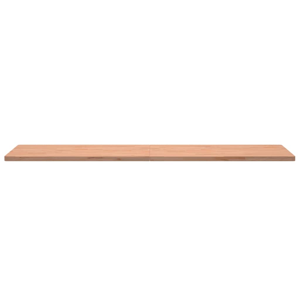 Schreibtischplatte 150x55x2,5 cm Massivholz Buche