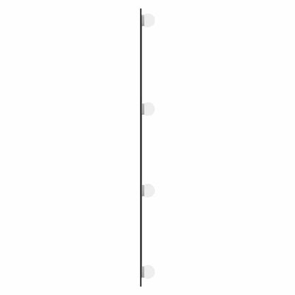 Wandspiegel mit LED-Leuchten 40x80 cm Glas Rechteckig